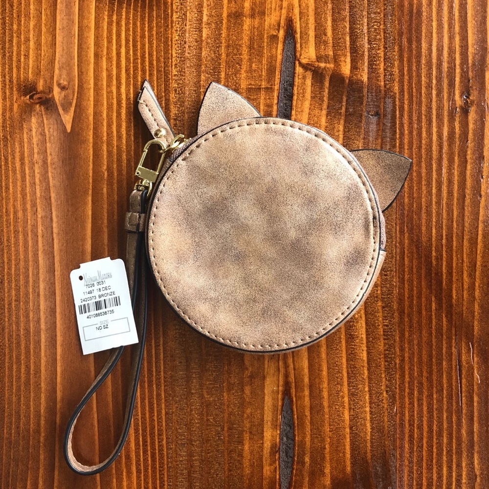 Neiman Marcus Cat Coin Purse